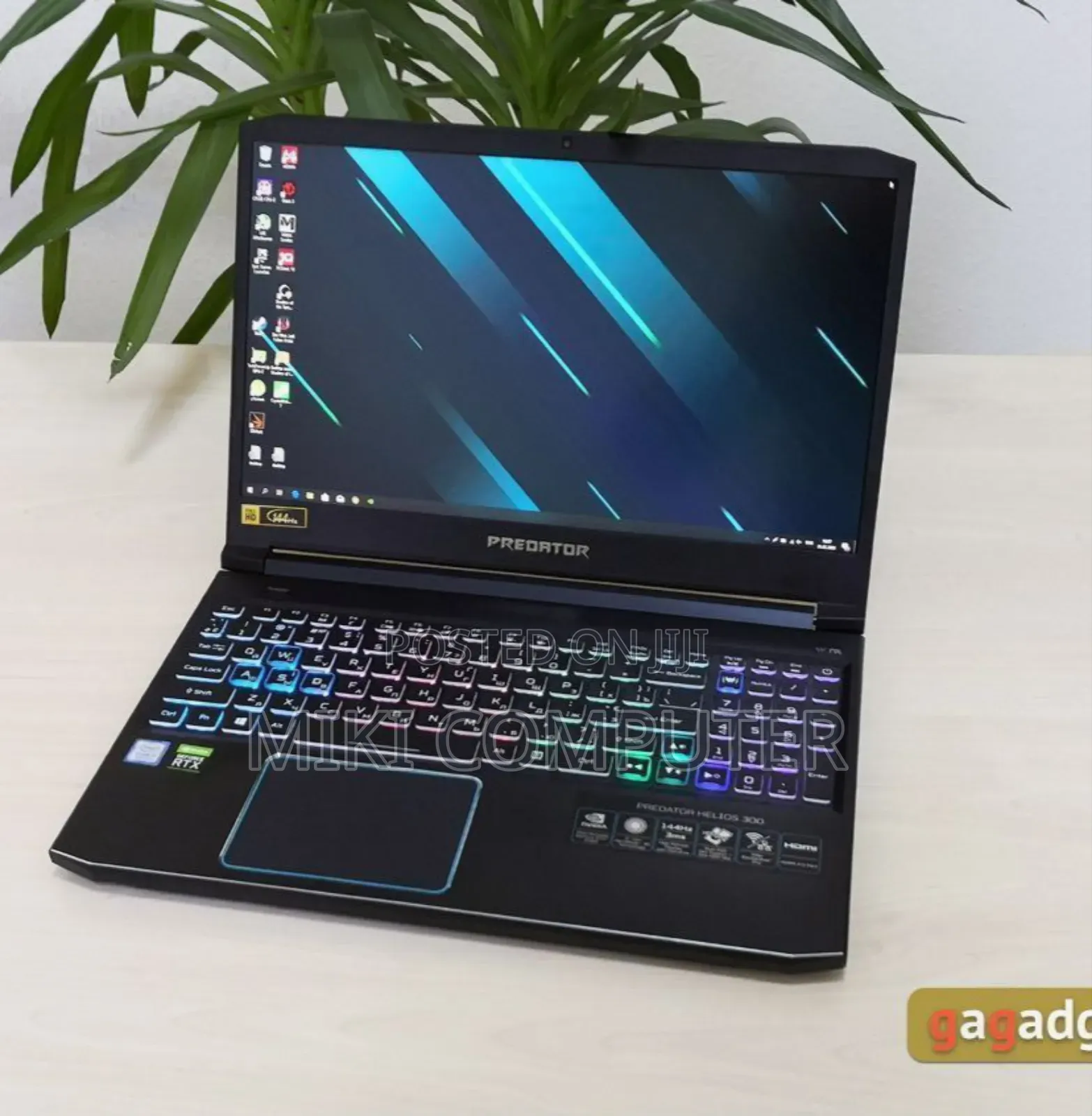 New Laptop Acer Predator Helios 300 16GB Intel Core I7 SSD 512GB