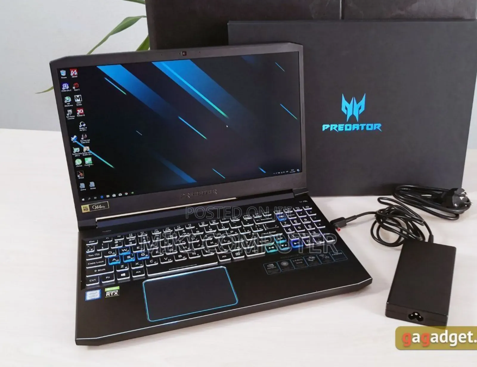 New Laptop Acer Predator Helios 300 16GB Intel Core I7 SSD 512GB