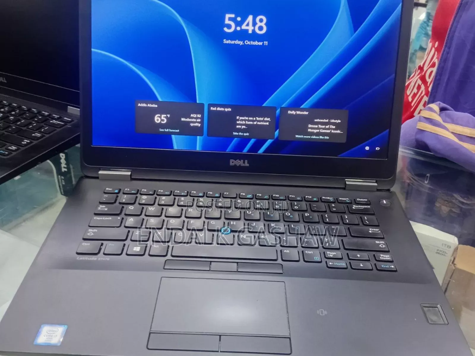 New Laptop Dell Latitude E7470 8GB Intel Core I7 SSD 256GB