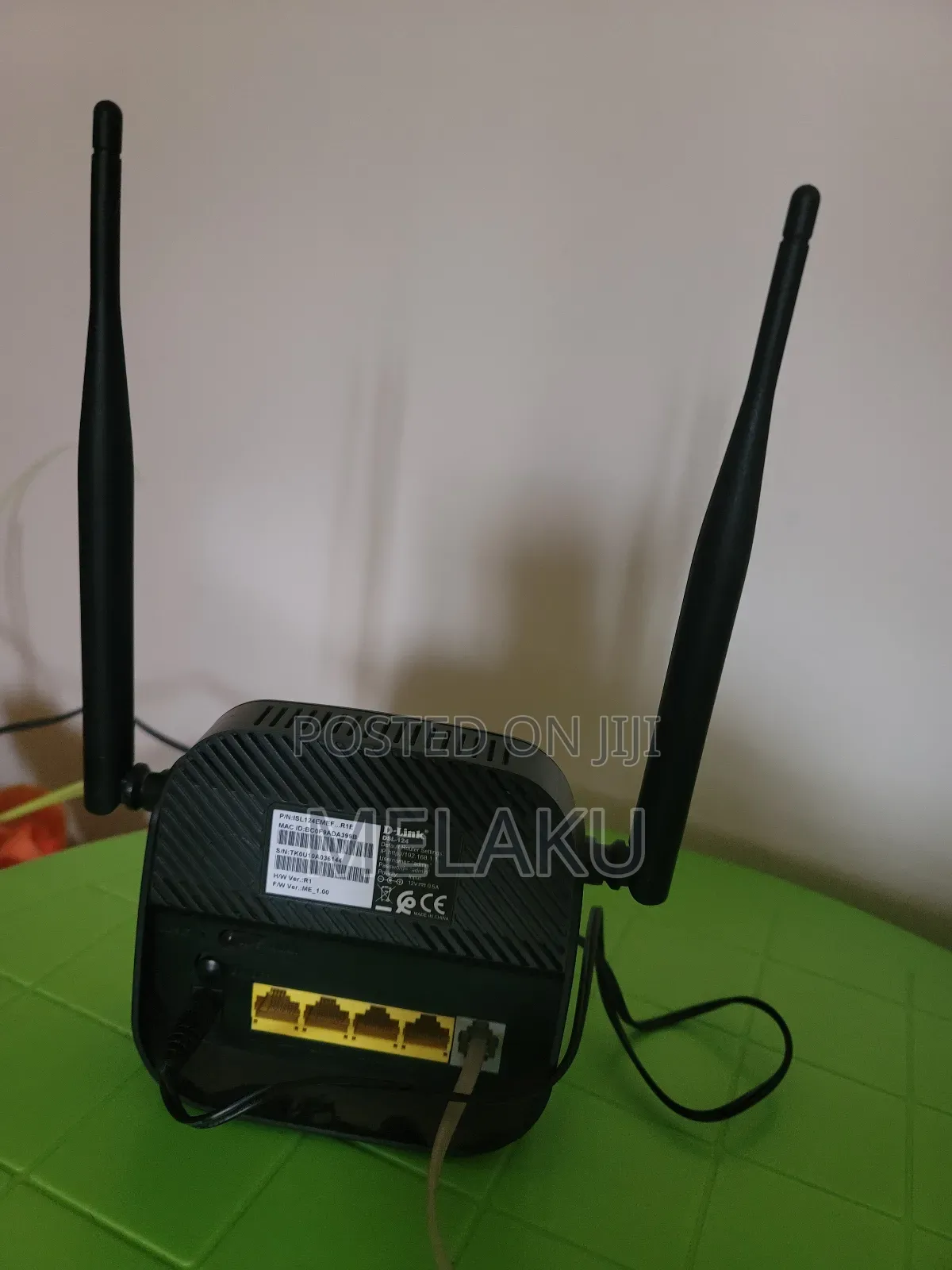 D-Link DSL-124 Wireless N300 Adsl2+ Modem Router