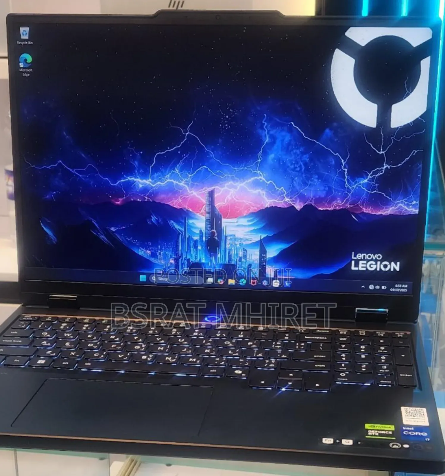 New Laptop Lenovo Legion 5 24GB Intel Core I7 SSD 1T