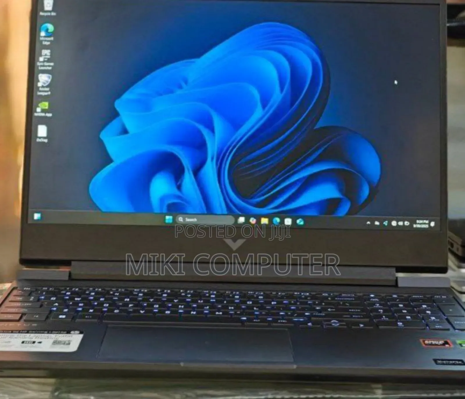 New Laptop HP Victus 16 16GB AMD Ryzen 7 SSD 512GB