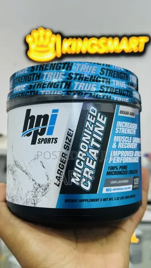 Photo - 100% Pure Micronized Creatine Monohydrate (Brand Bpi )