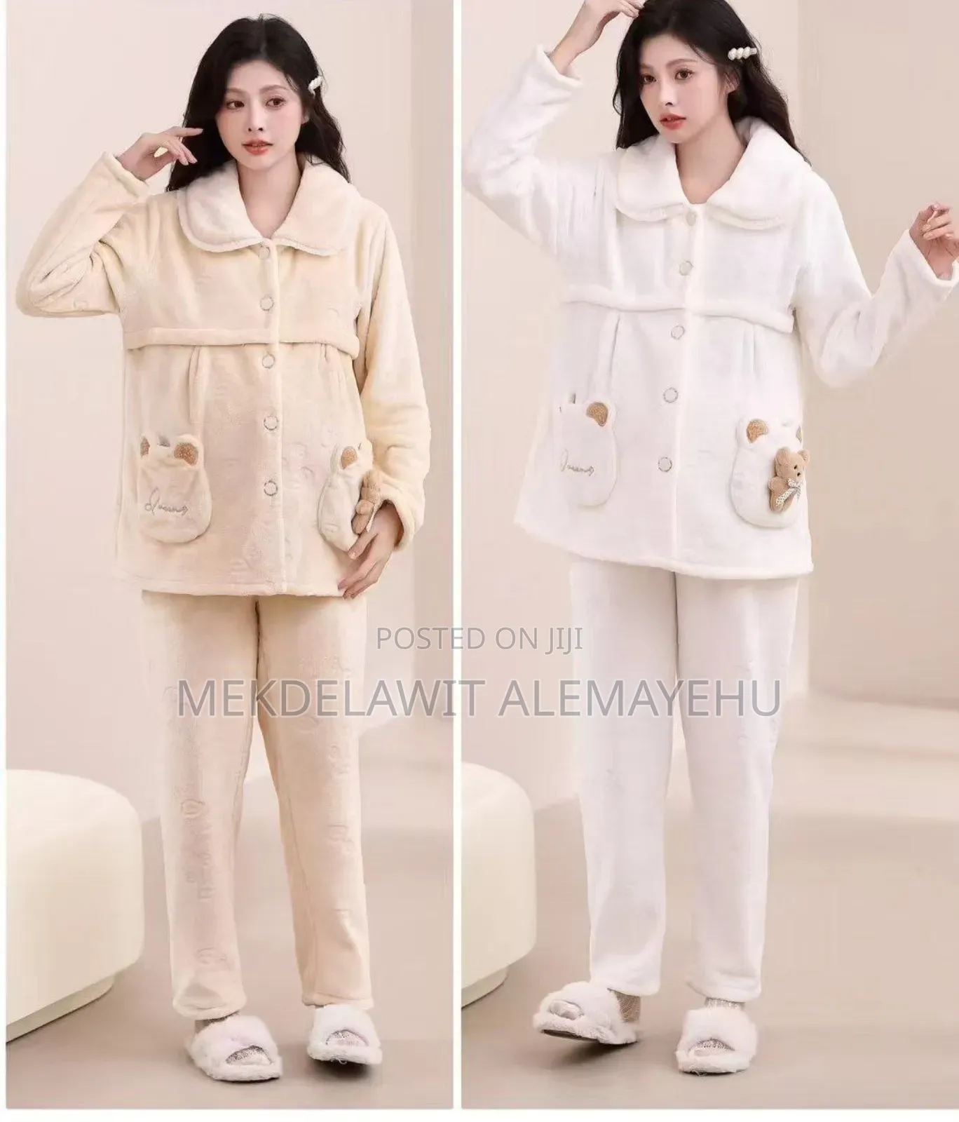 2pic Maternity Pyjama 4200 BRR at Mekdelawit64
