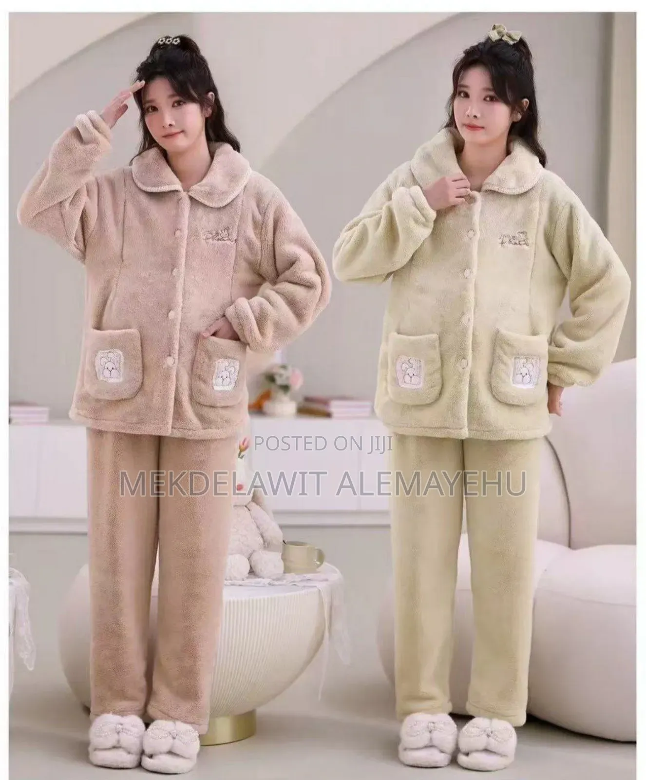 2pic Maternity Pyjama 4200 BRR at Mekdelawit64