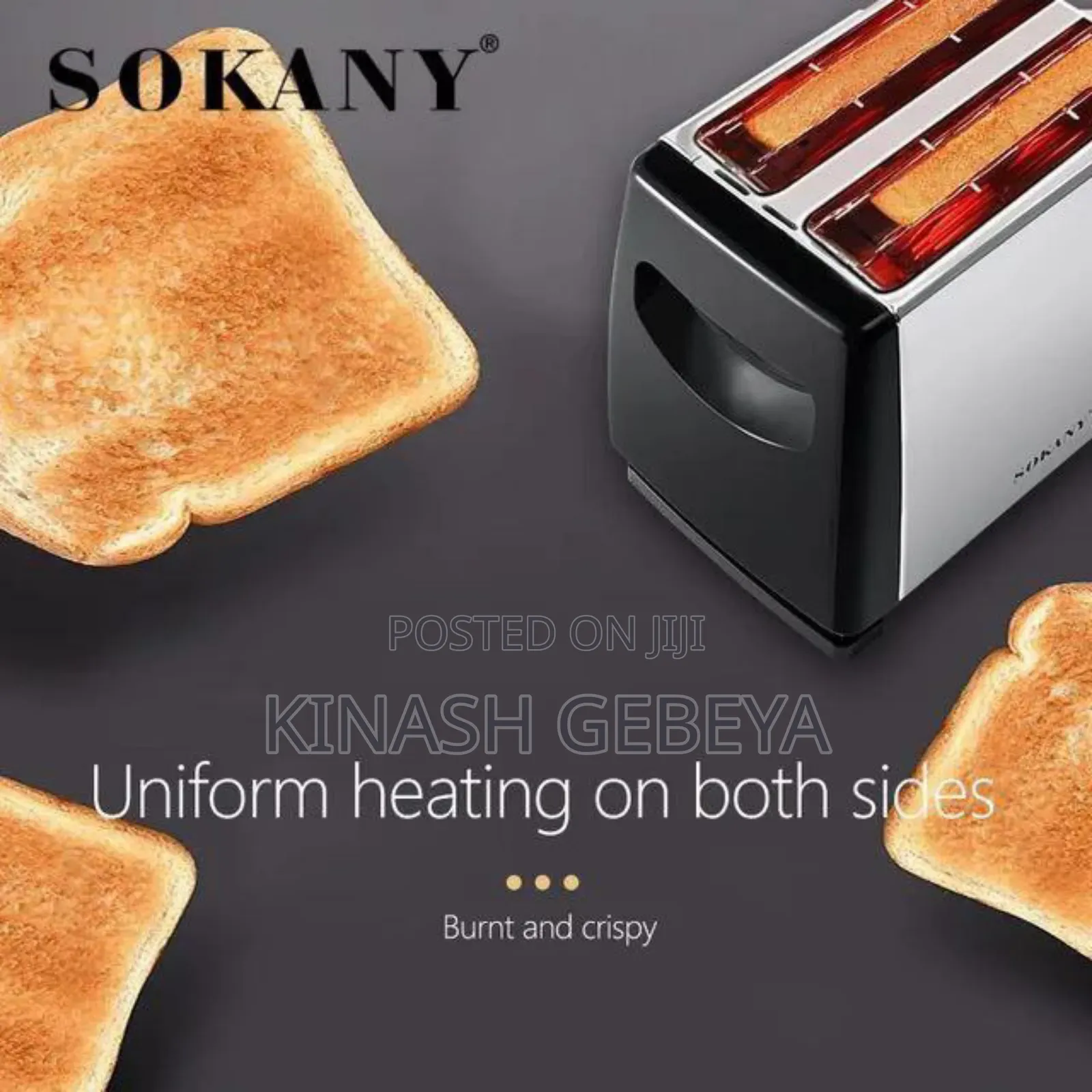 Sokany High Quality Bread Toaster