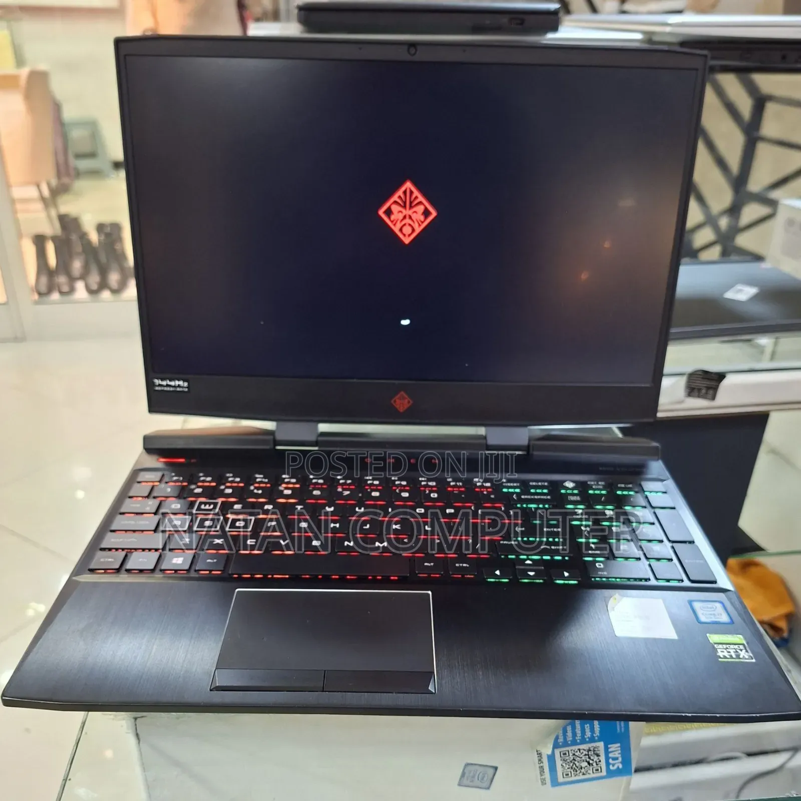 New Laptop HP Omen 15 16GB Intel Core I7 SSHD (Hybrid) 256GB