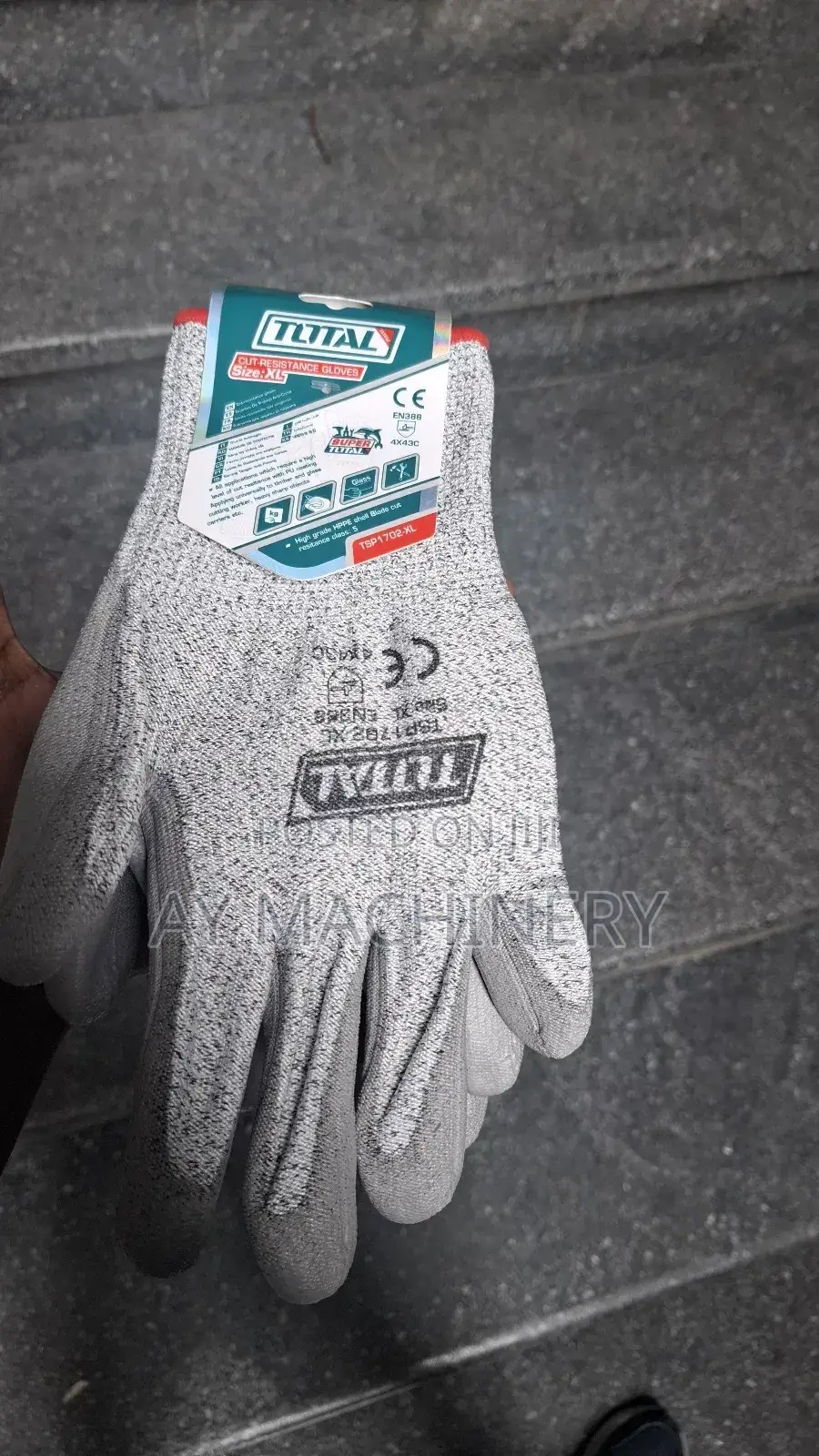 Total Cutting Resistance Glove ጓንት