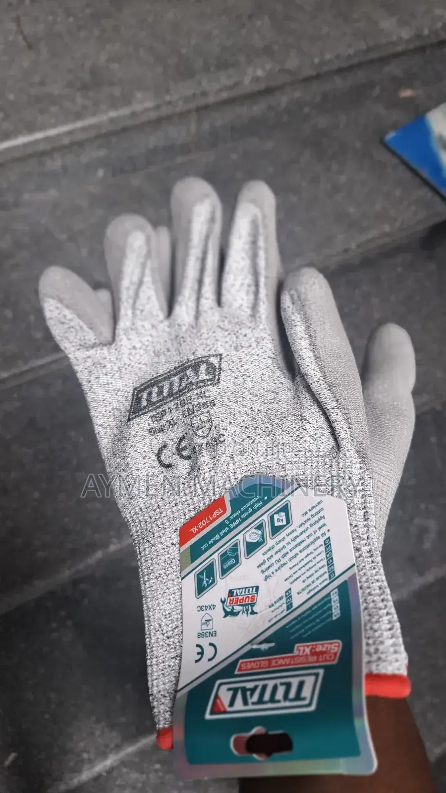 Total Cutting Resistance Glove ጓንት
