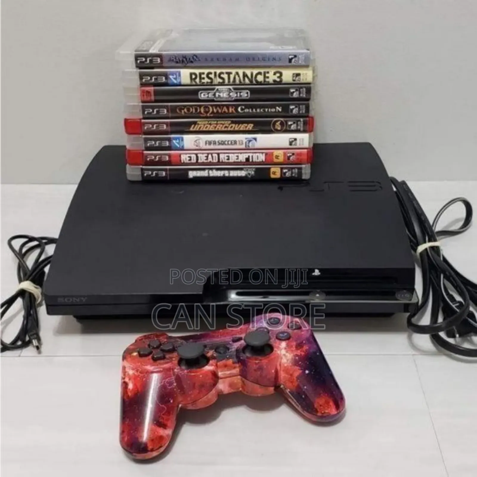 Ps3 (Slim Model) 500gb Jailbreak የተደረገ