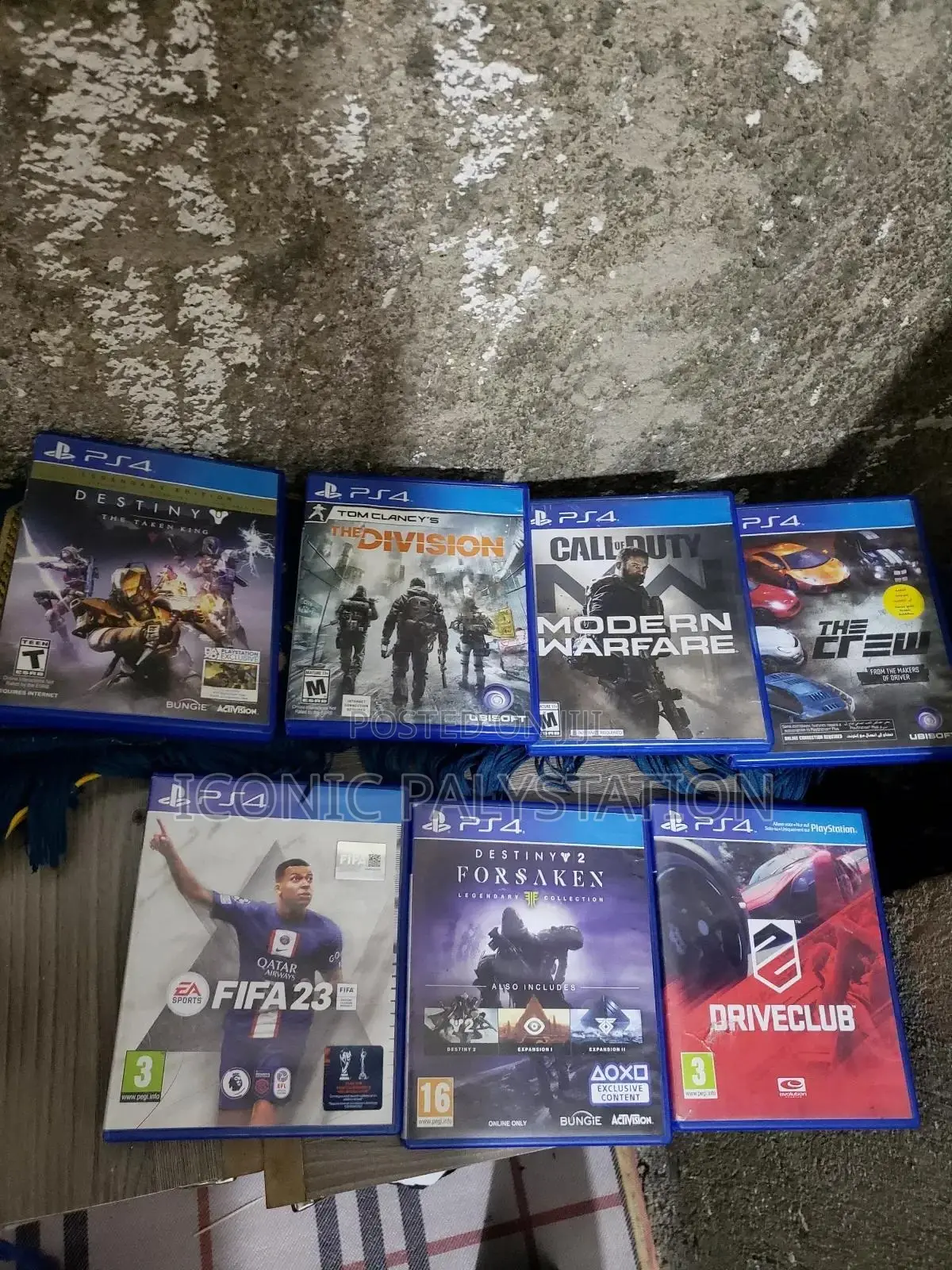 Playstation 5 and Ps4 Cd Games
