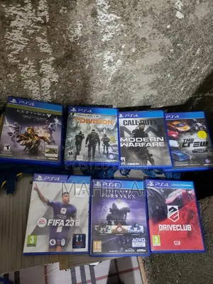 Playstation 5 and Ps4 Cd Games
