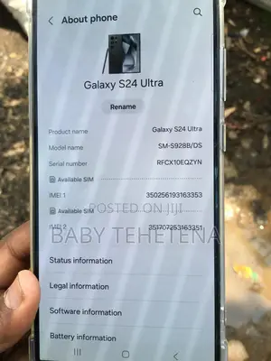 New Samsung Galaxy S24 Ultra 256 GB Bronze
