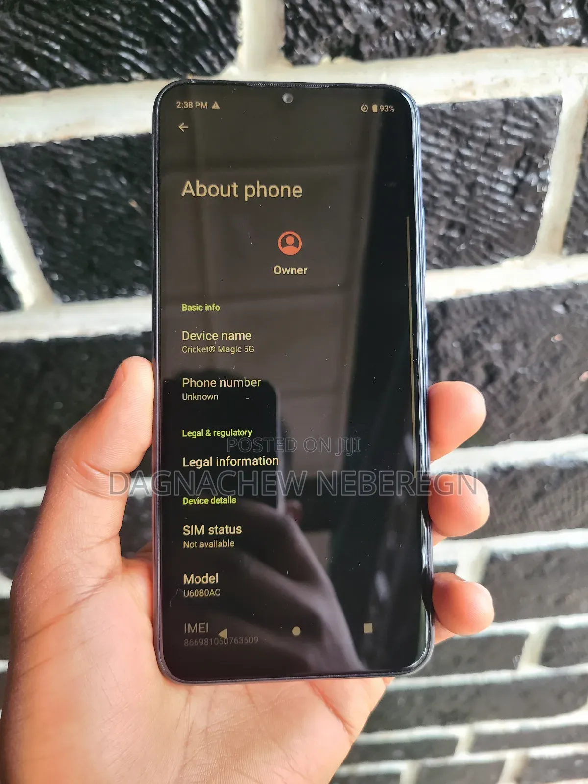 New Mobile Phone 64 GB Gray