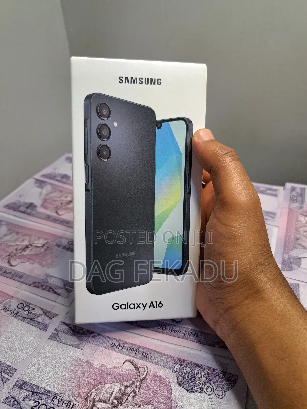 New Samsung Galaxy A16 128 GB Black