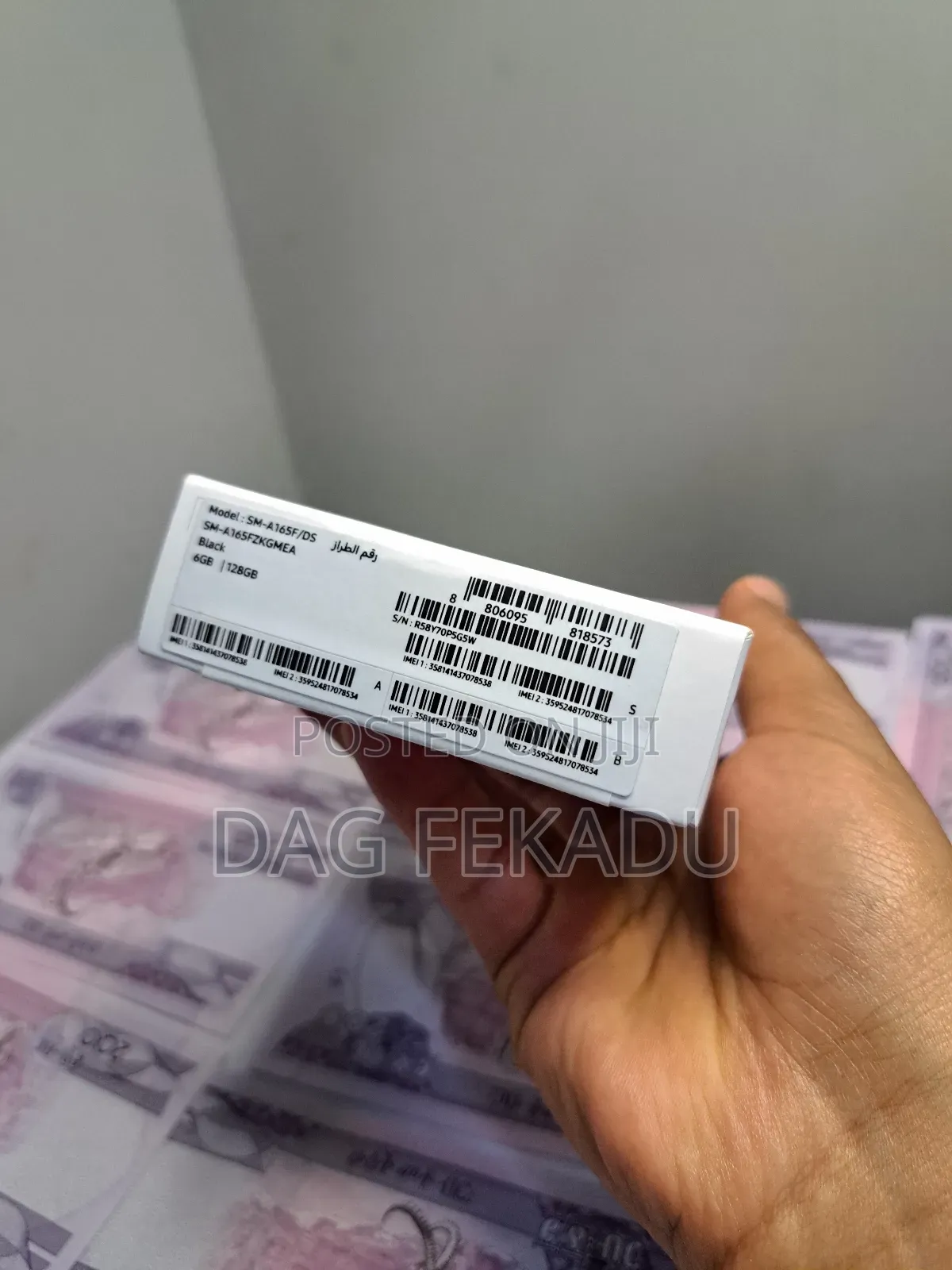 New Samsung Galaxy A16 128 GB Black