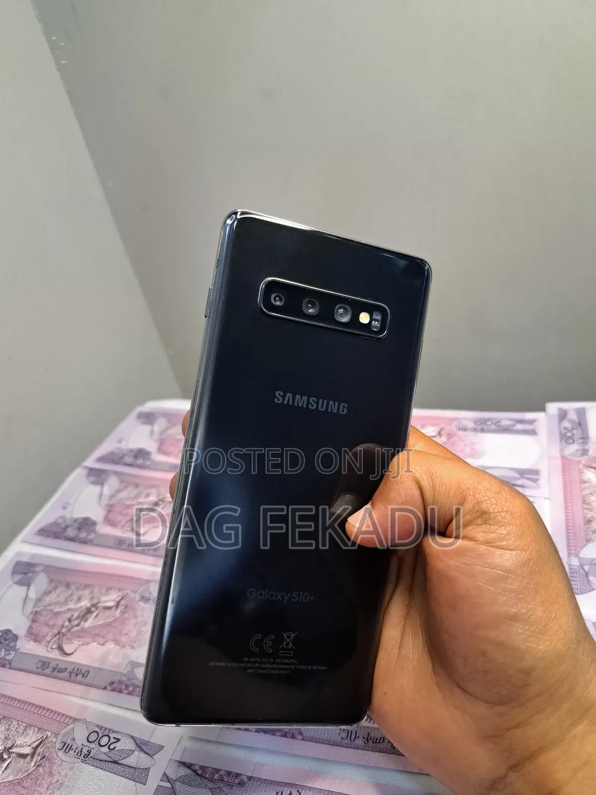 New Samsung Galaxy S10 Plus 128 GB Black