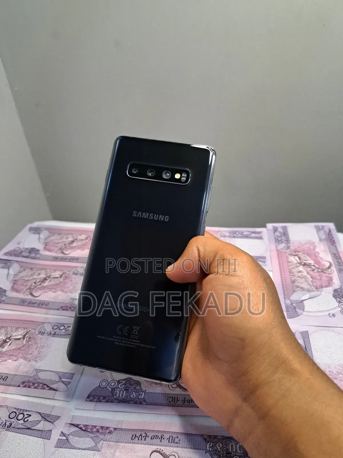 New Samsung Galaxy S10 Plus 128 GB Black
