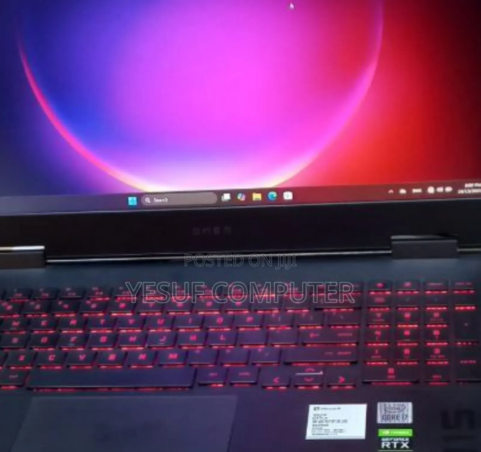 New Laptop HP Omen 15 16GB Intel Core I7 SSD 512GB