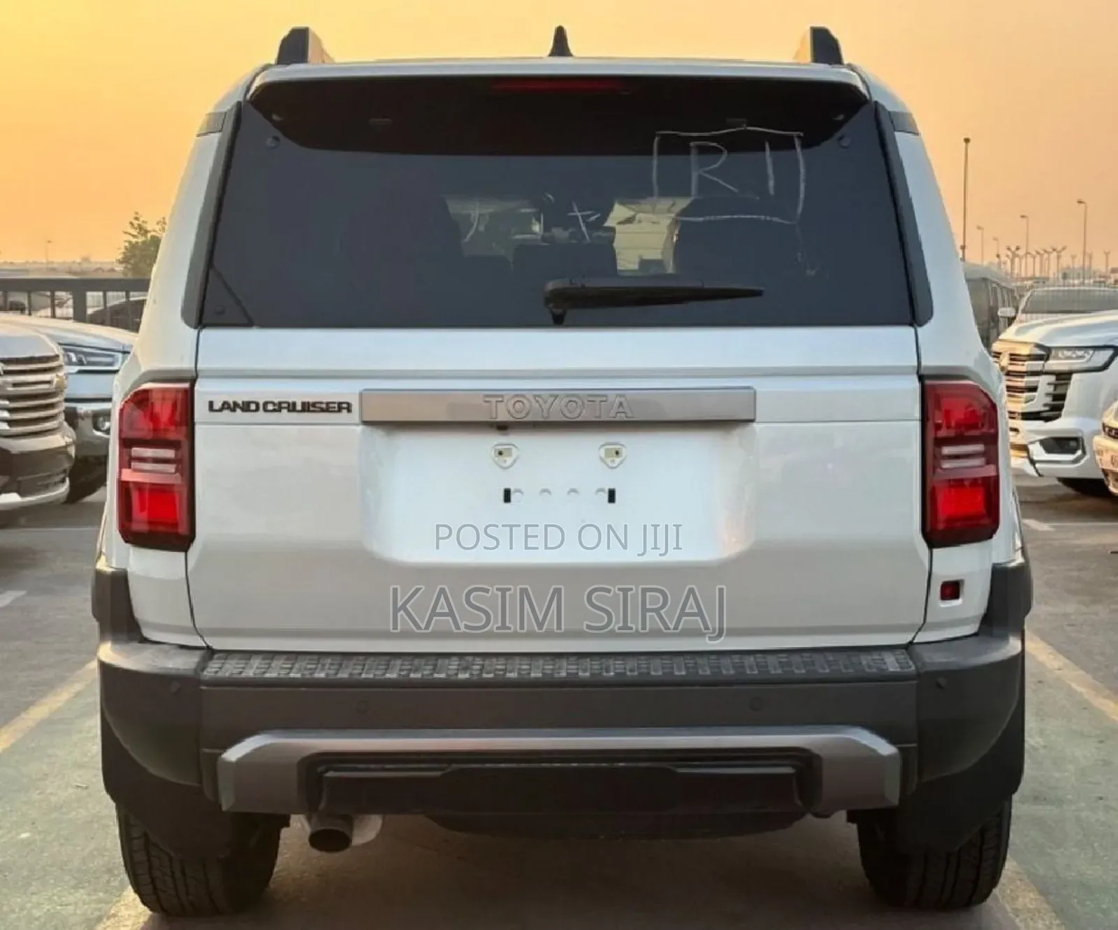 New Toyota Land Cruiser Prado 2.4 Hybrid 2025 White