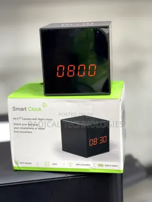 Photo - ሰዓት የሚመስል ድብቅ Security Camera መብራት ቢጠፋ ማይቋረጥ Xiaomi Hikvision