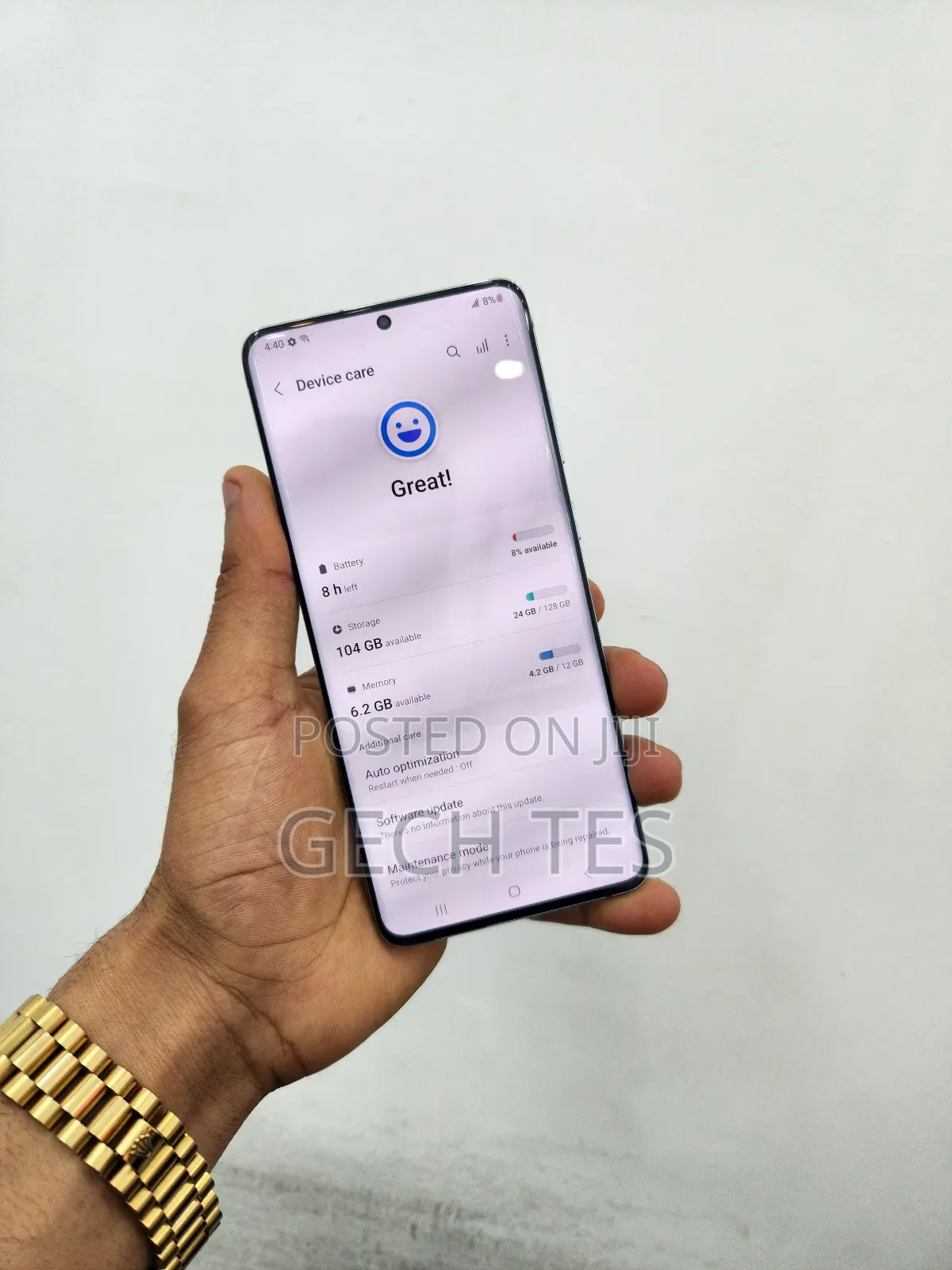 New Samsung Galaxy S20+ 5G 128 GB Blue