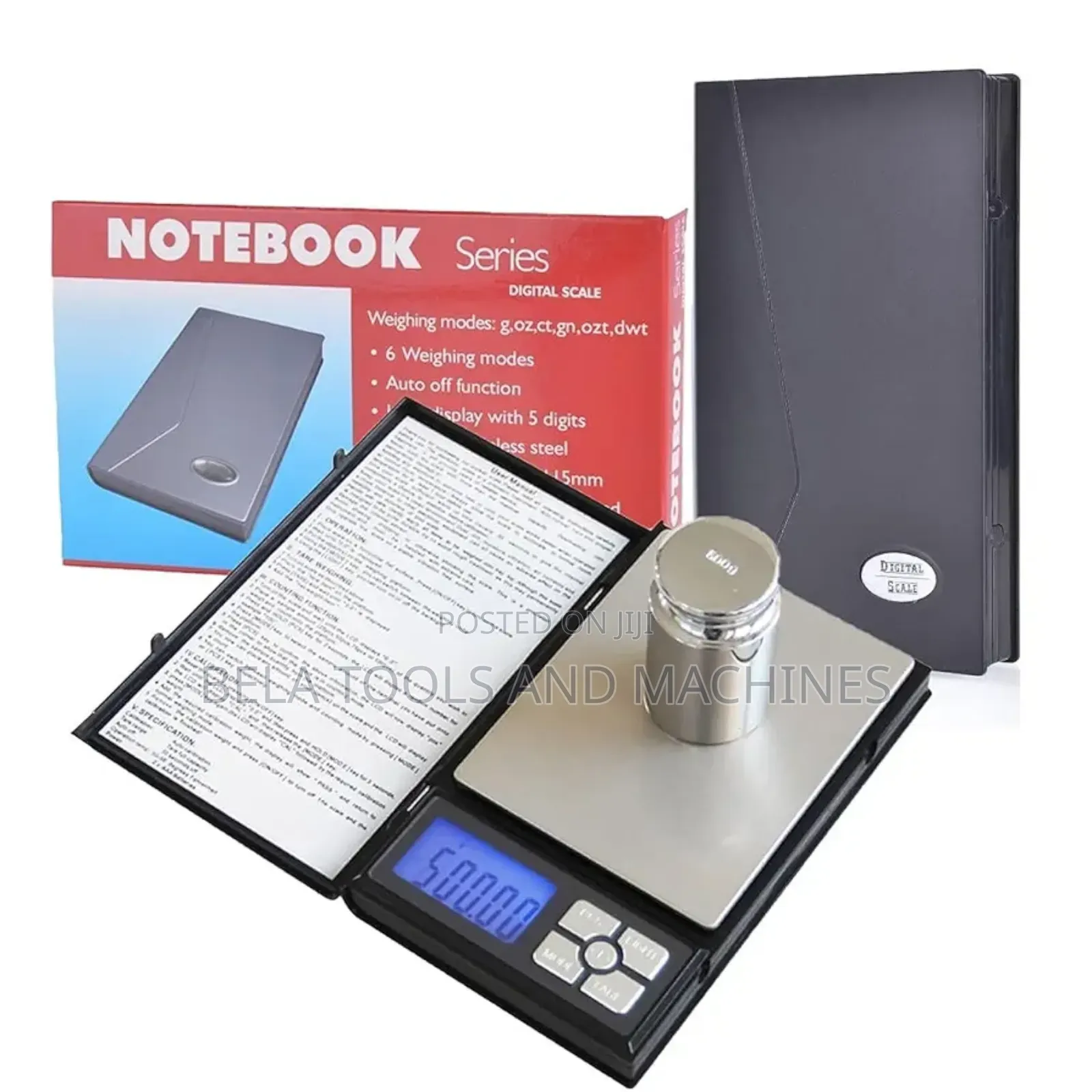 Note Book Digital Pocket Scale 500gram