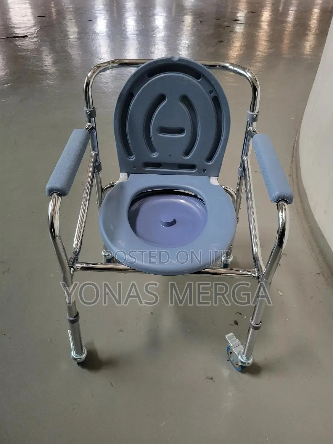 Shower/Toilet Chair領፰commode Chair品∆Height Adjustable Armchair