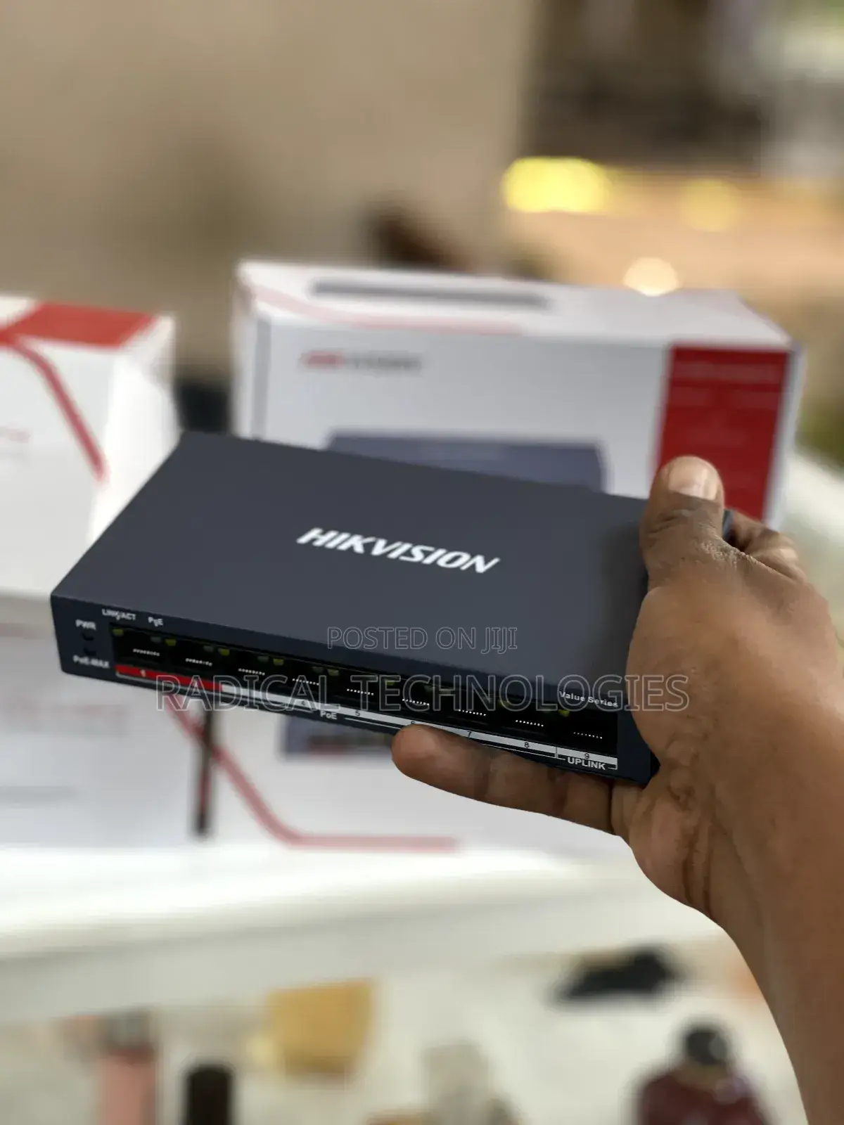 Hikvision 8 Channel Poe Switch for Security Camera
