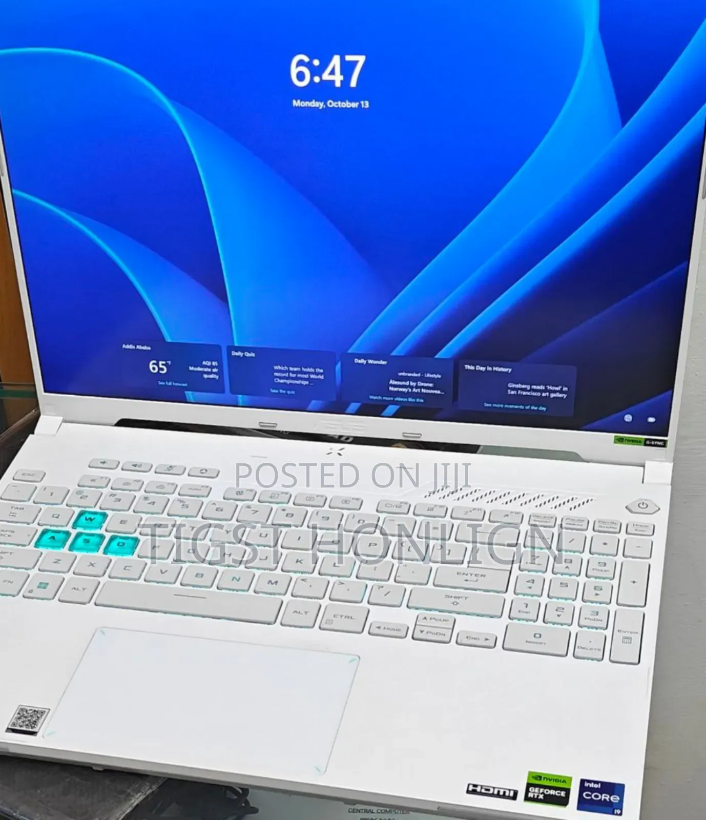 New Laptop Asus TUF Gaming A15 32GB Intel Core I9 SSD 1T