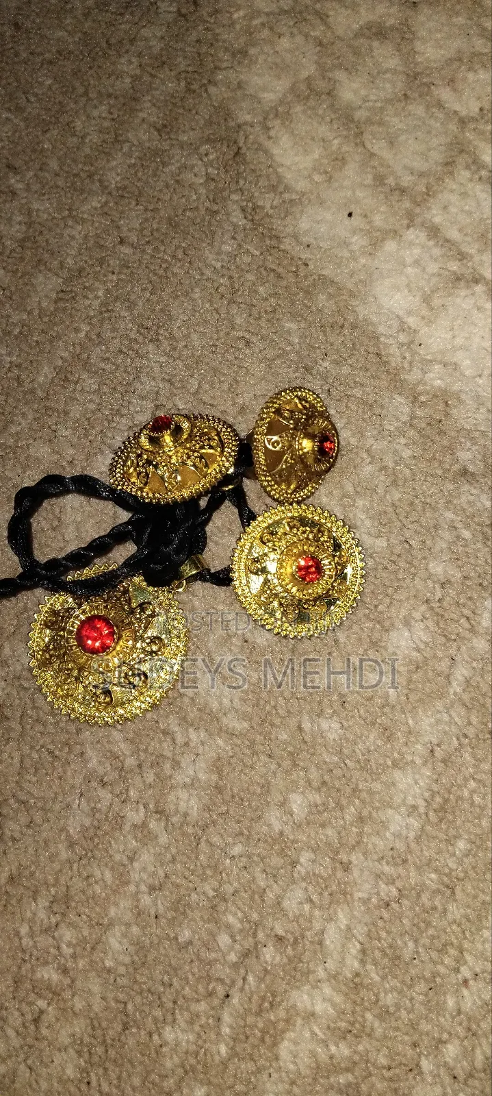  Stylish Women’S Jewelry Set – Hair, Earrings Ring | አዳዲስ የሴቶች ጌጥ