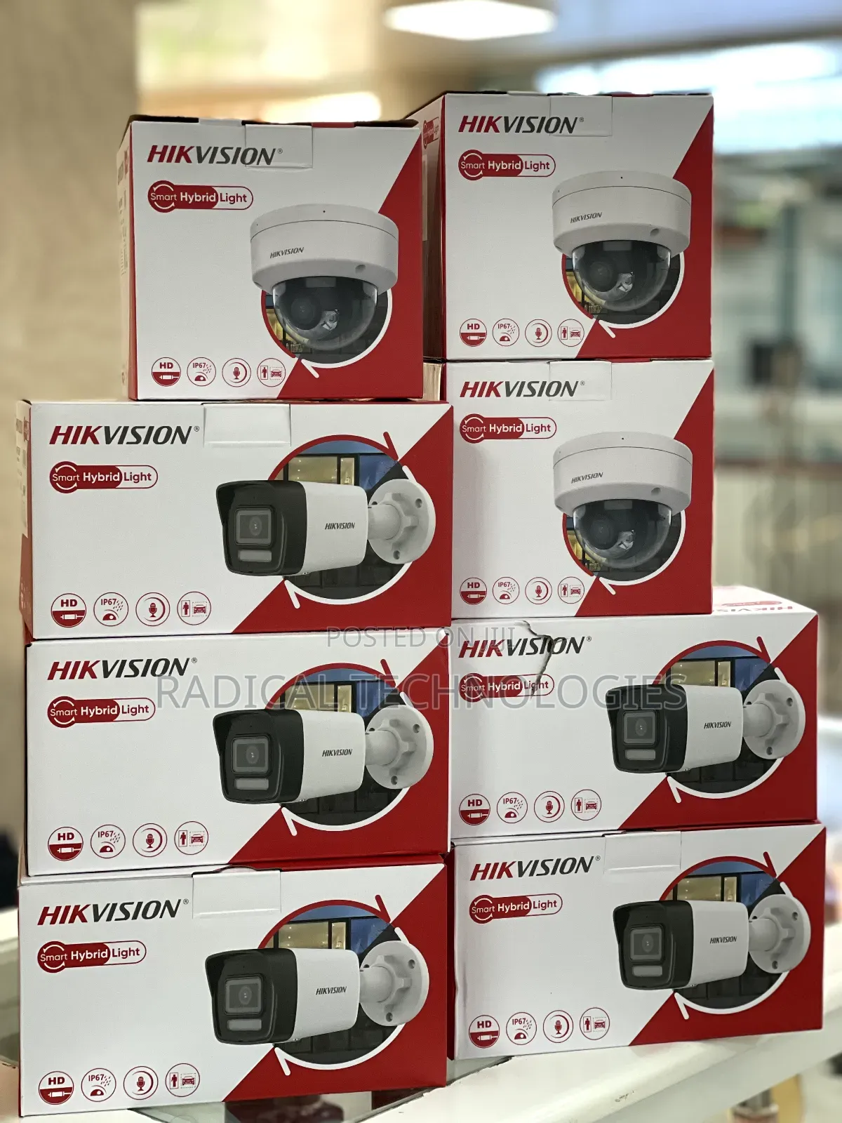 4 And 2 Mp Smart Hybrid Hikvision Ip Security Camera