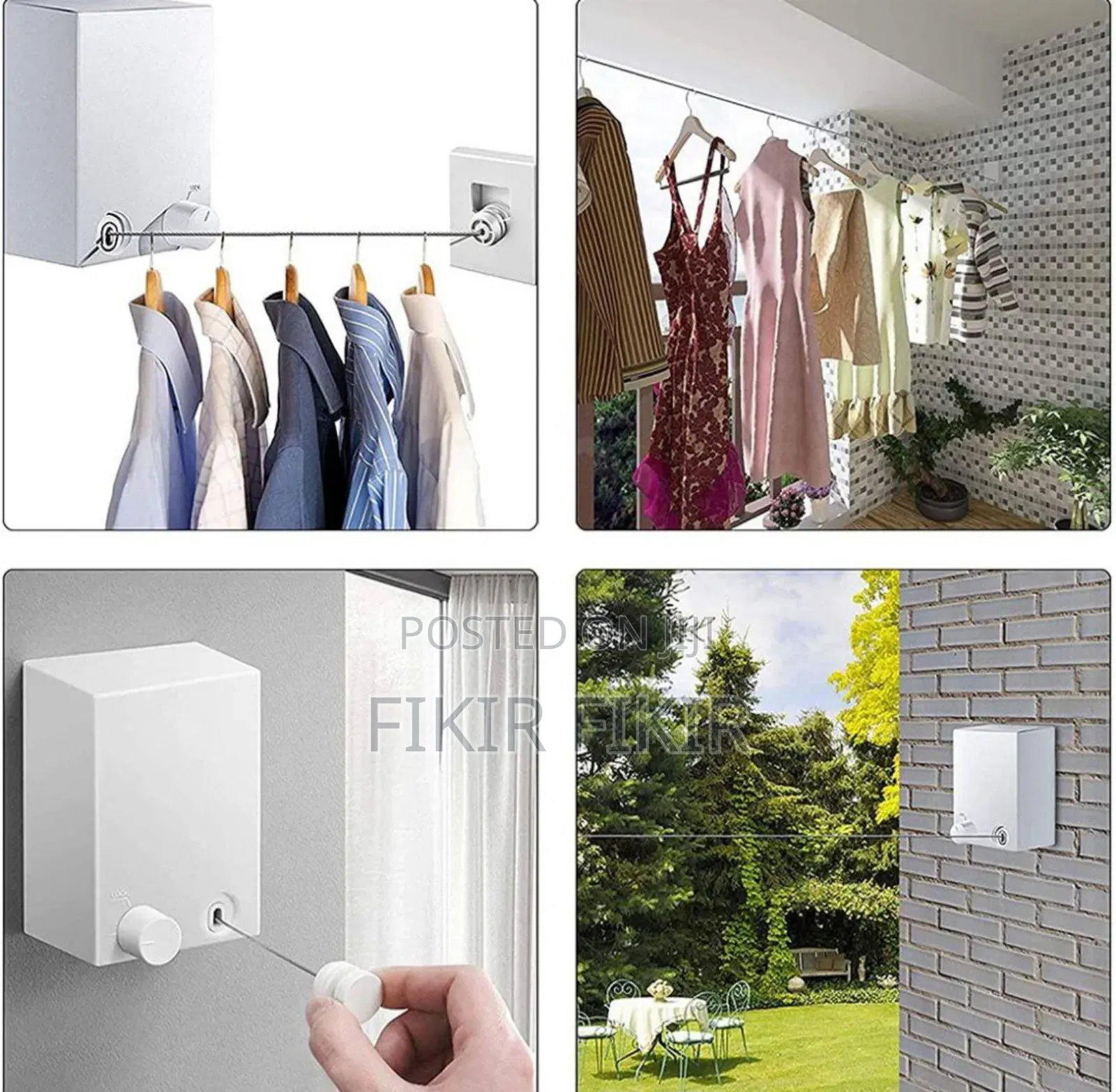 Retractable Clothesline Rope