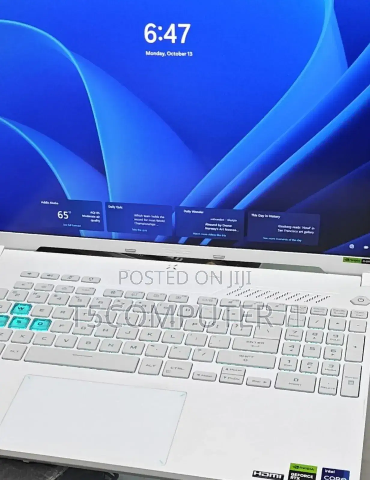 New Laptop Asus TUF Gaming A15 32GB Intel Core I9 SSD 1T