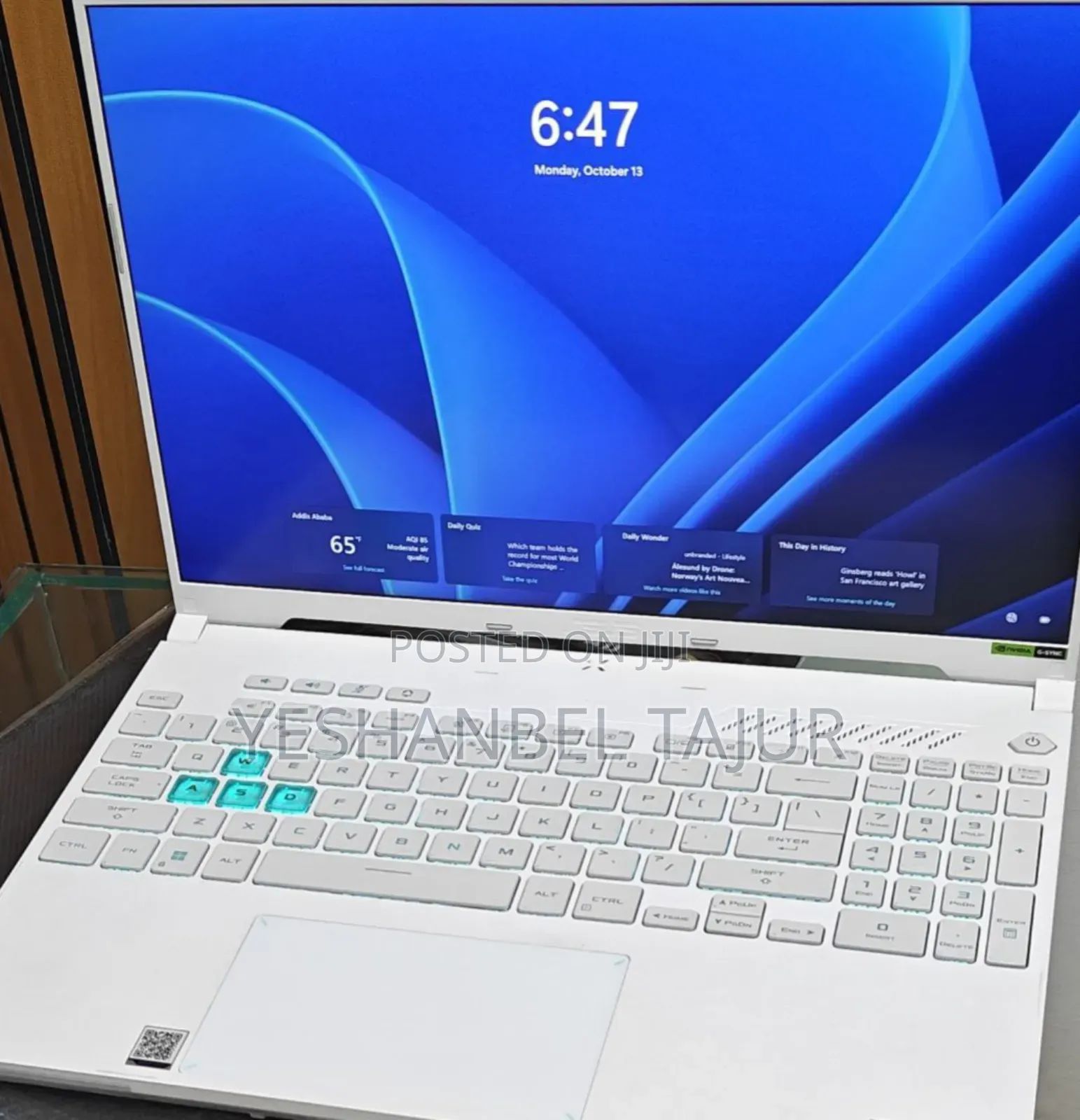 New Laptop Asus TUF Gaming A15 32GB Intel Core I9 SSD 1T