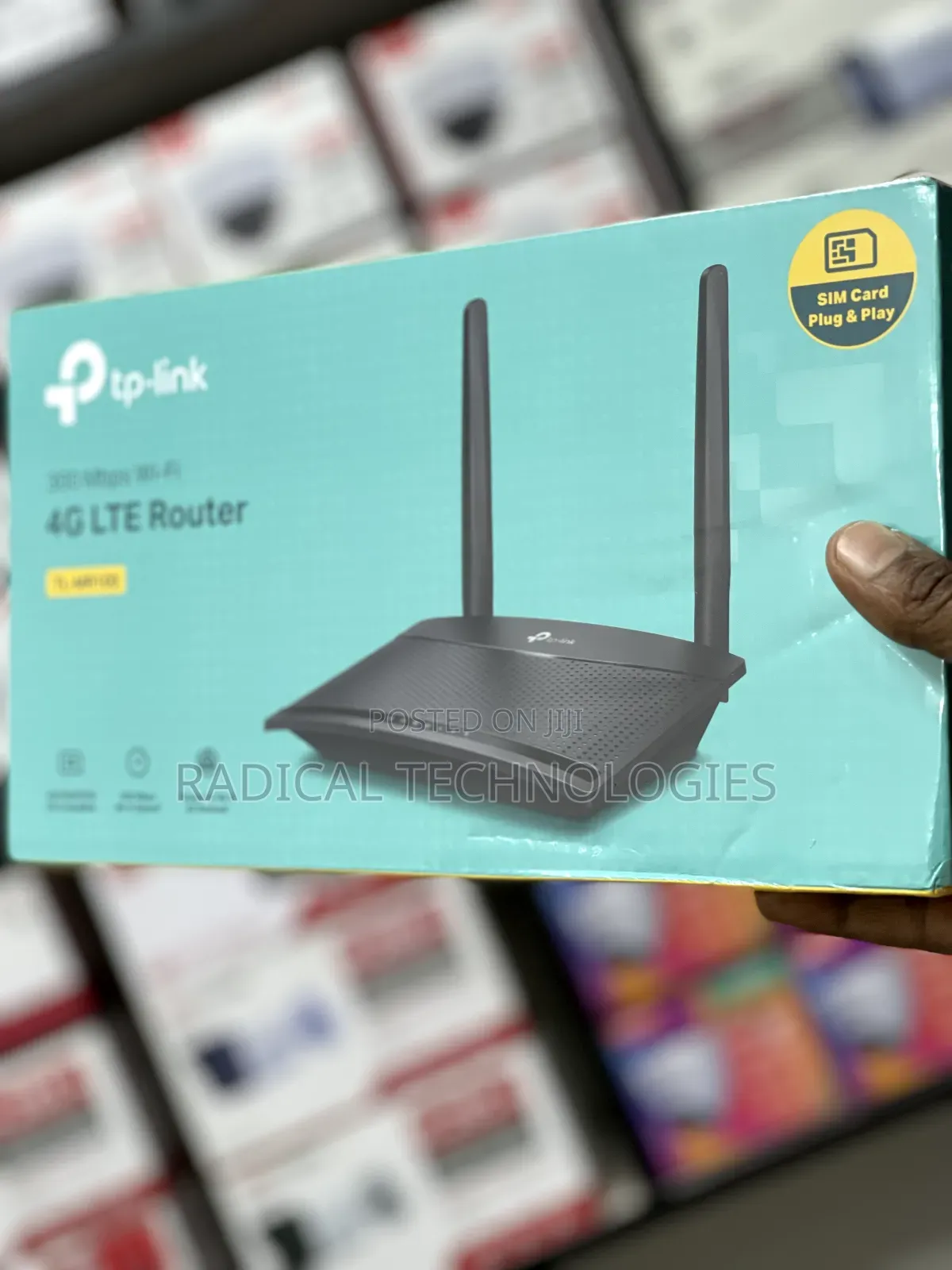 Tplink 6400 4g Wifi Router 300 MBS