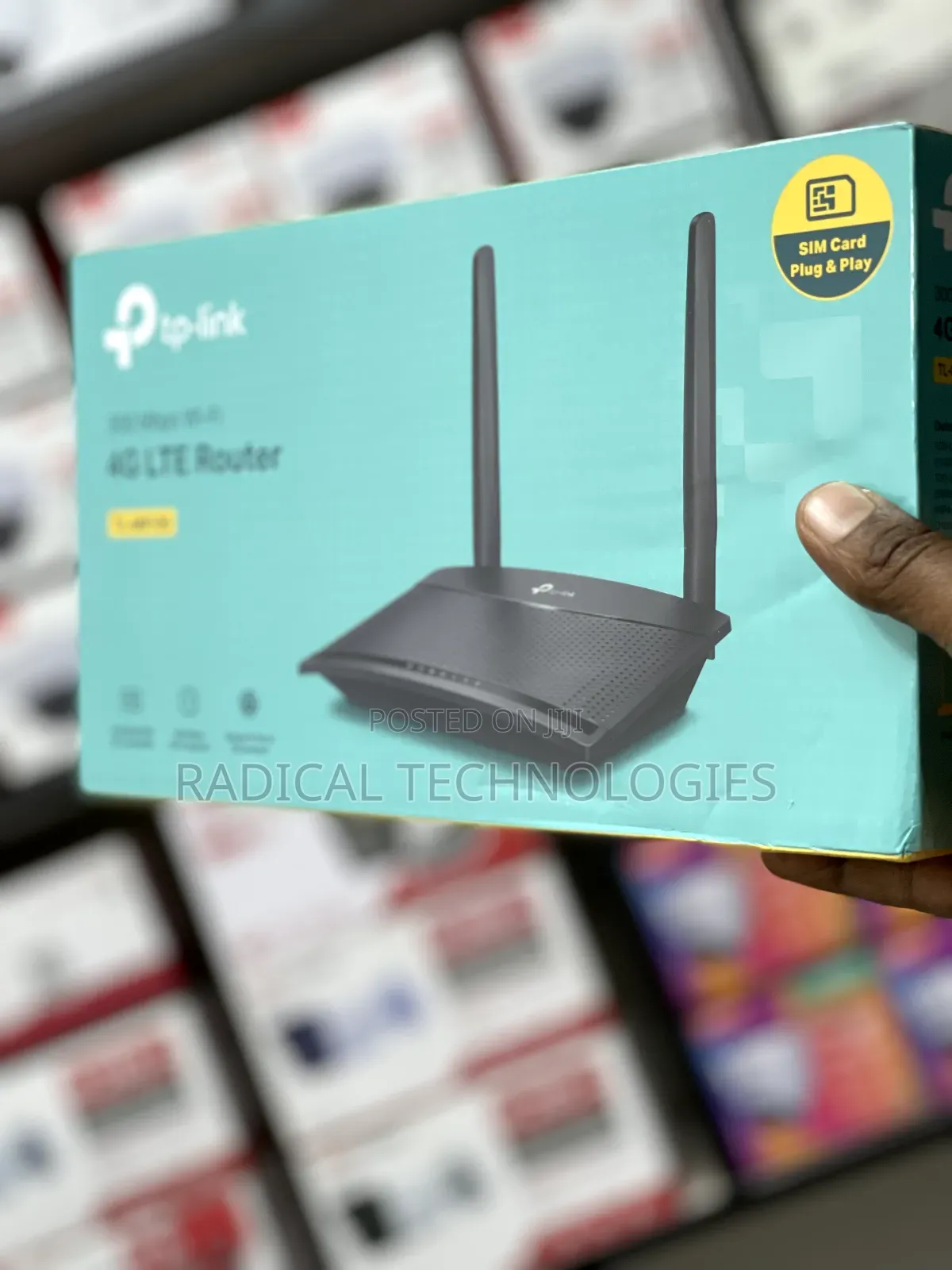 Tplink 6400 4g Wifi Router 300 MBS