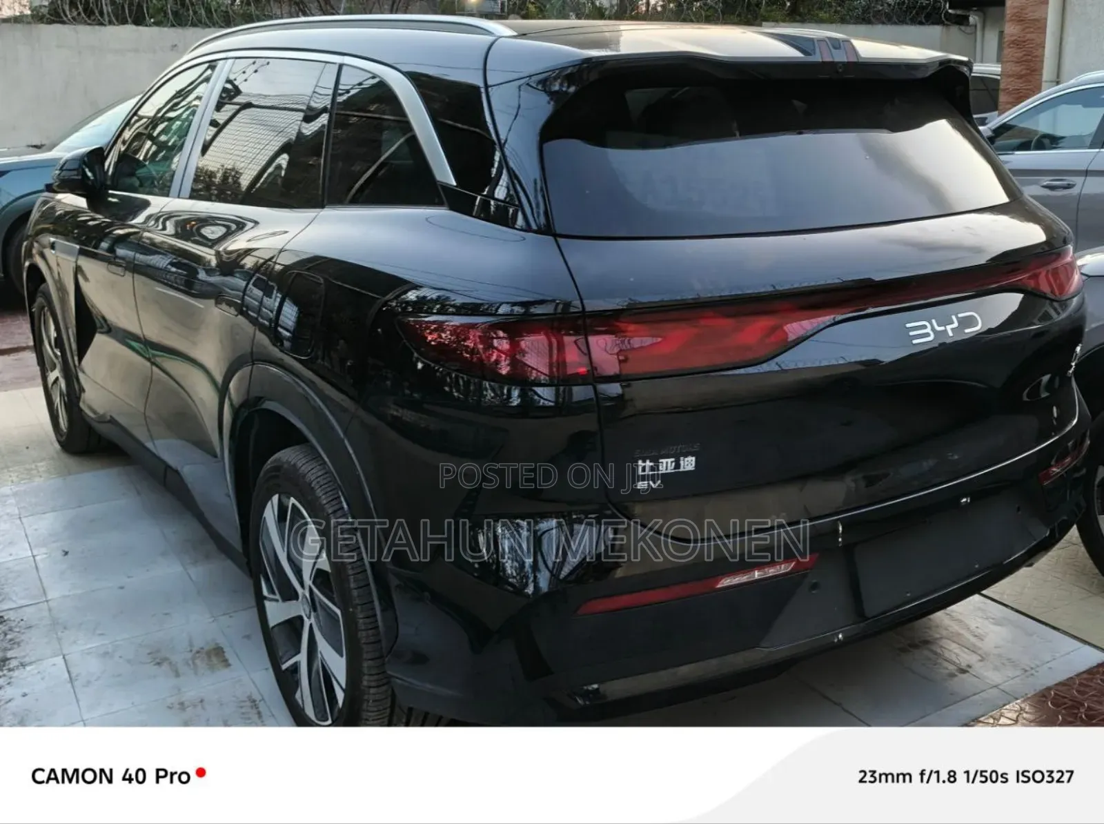 New BYD Song L DM-i 2025 Black