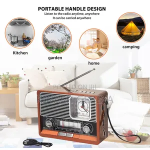 Photo - Portable Radio With Bluetooth Speaker