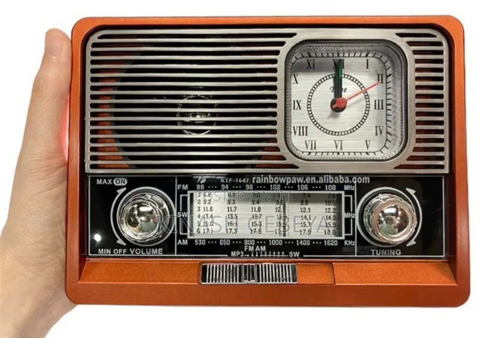 Portable Radio With Bluetooth Speaker