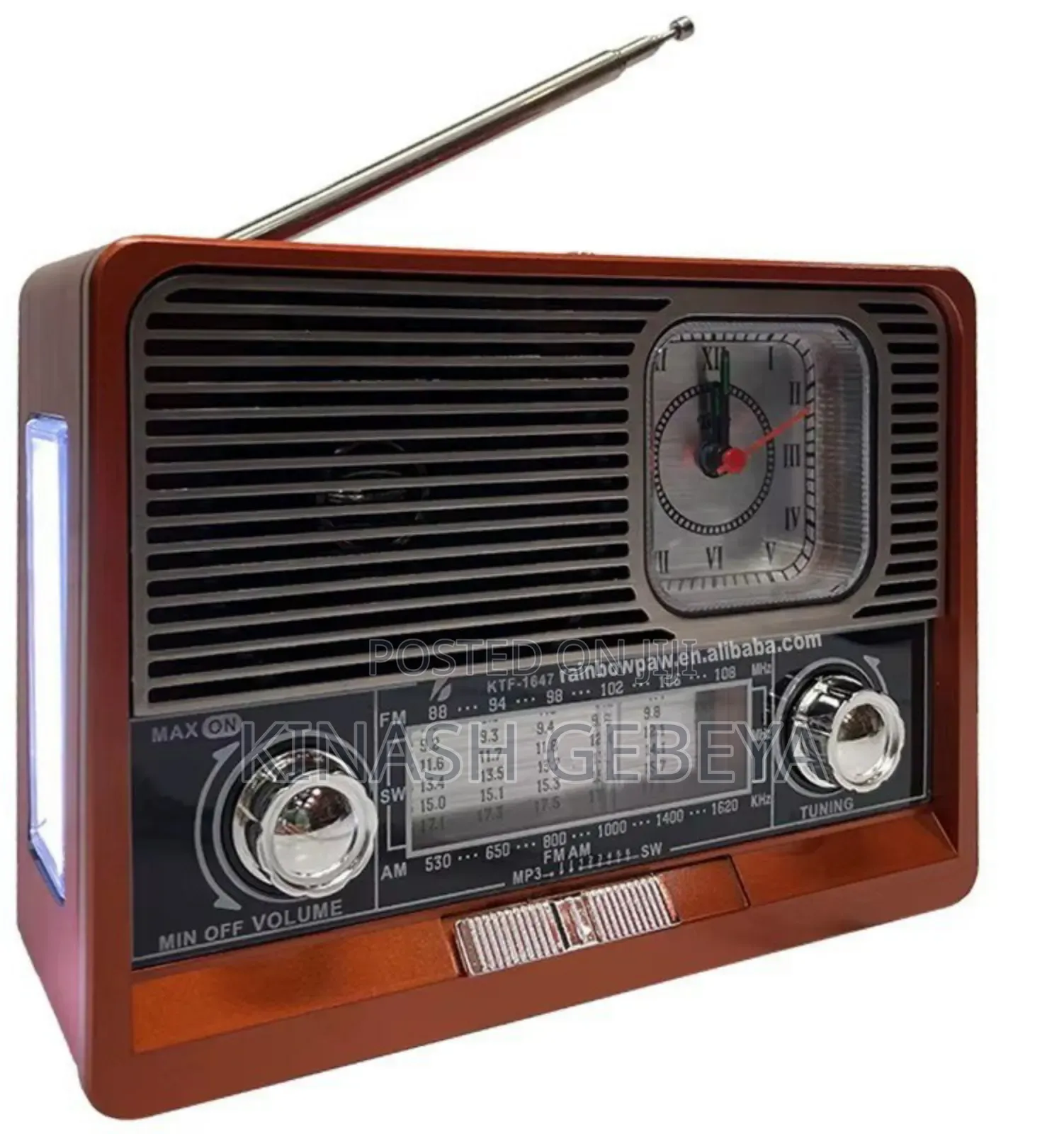 Portable Radio With Bluetooth Speaker