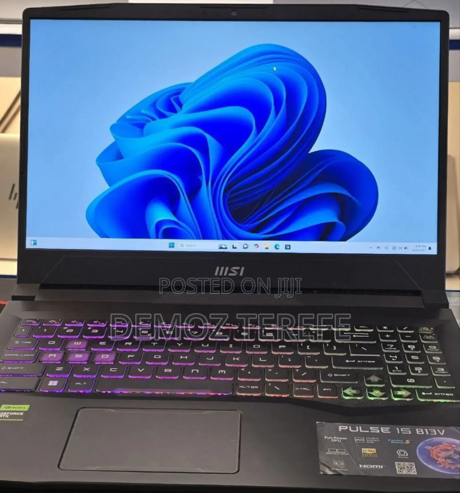 New Laptop MSI GF63 16GB Intel Core I7 SSD 1T