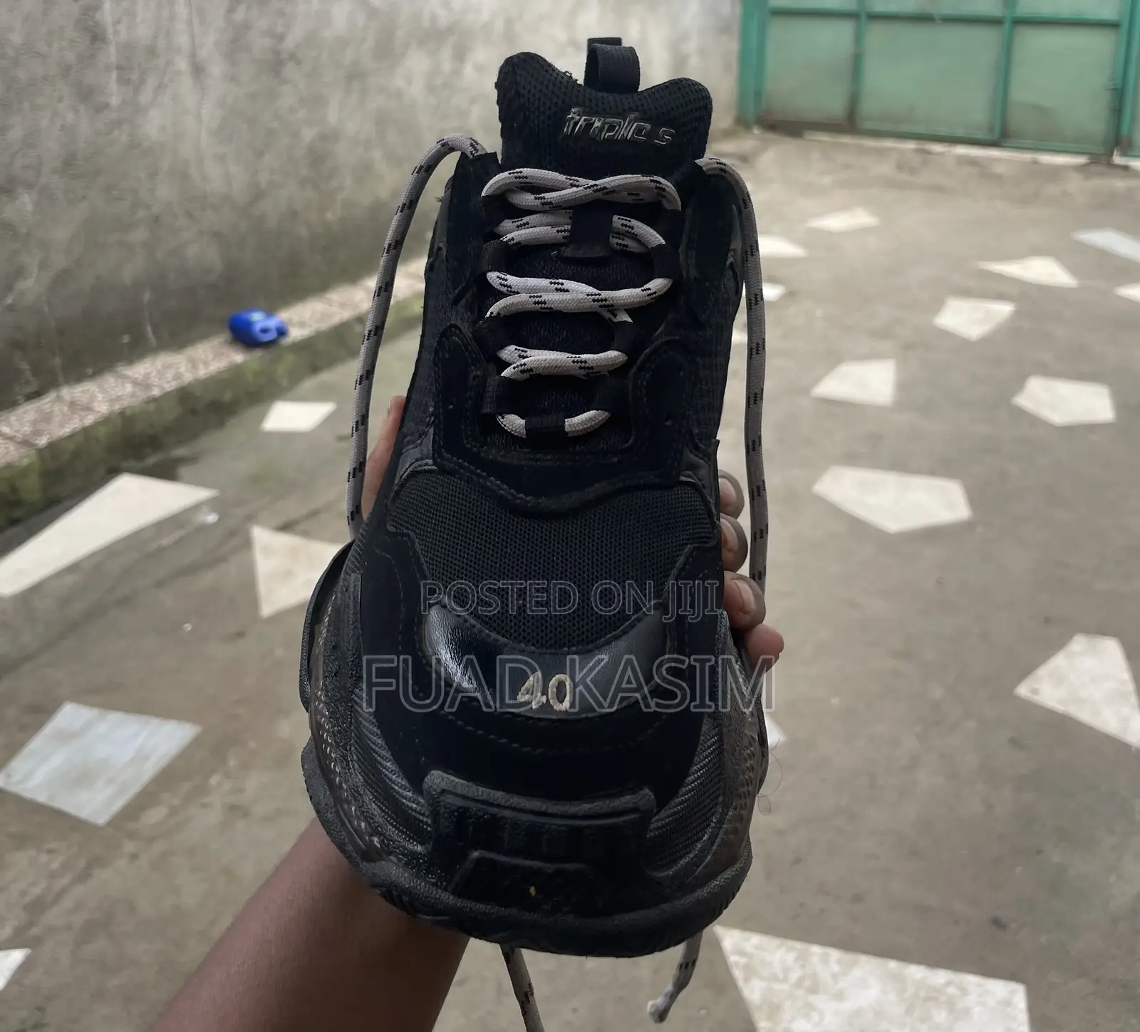 Balenciaga Triple S Used Not New One