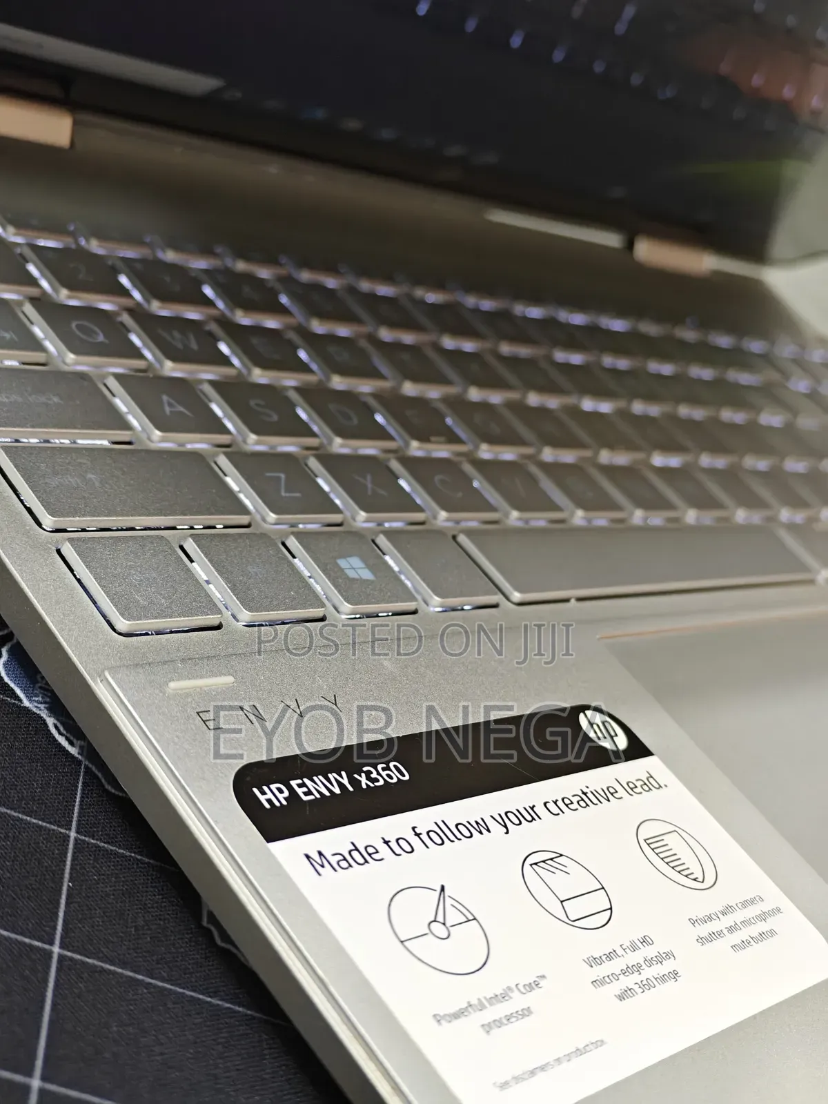 New Laptop HP Envy X360 8GB Intel Core I5 SSD 256GB