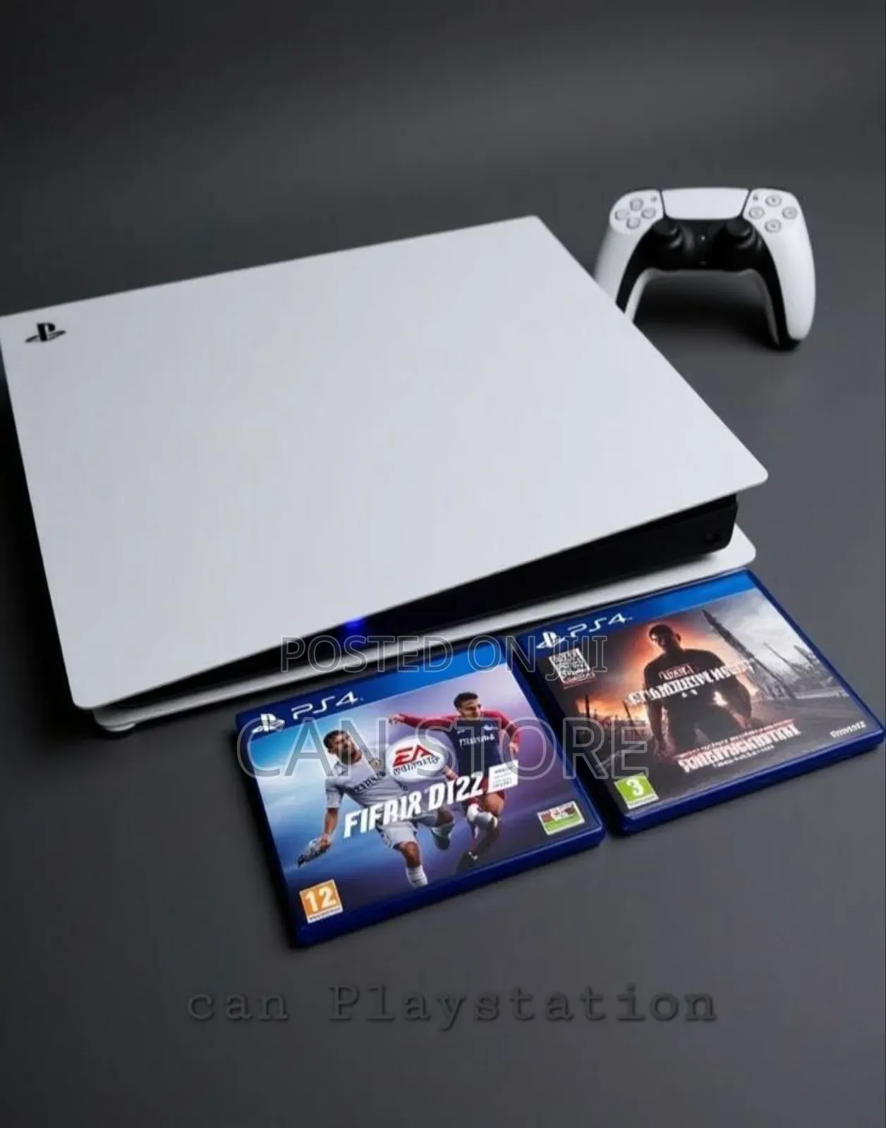 Playstation 5fat አለኝ Ps With 1joystick Packed