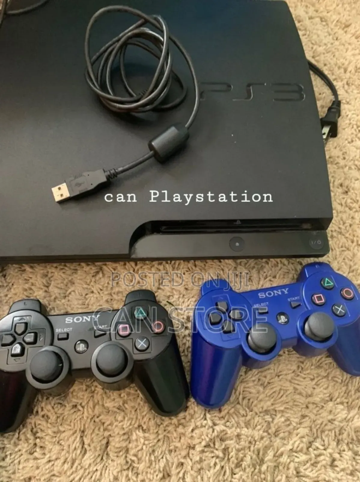 Playstation 3slim ከ2joystick ጋር በ 21500 Br