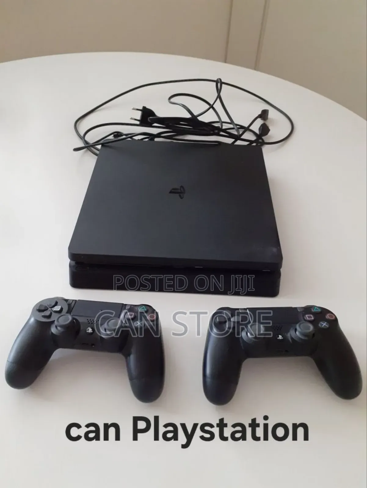 Playstation 4 Slim Model Update With 2joystick ዋስትና አለዉ