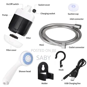 Usb Rechargeable Camping Shower Pump
