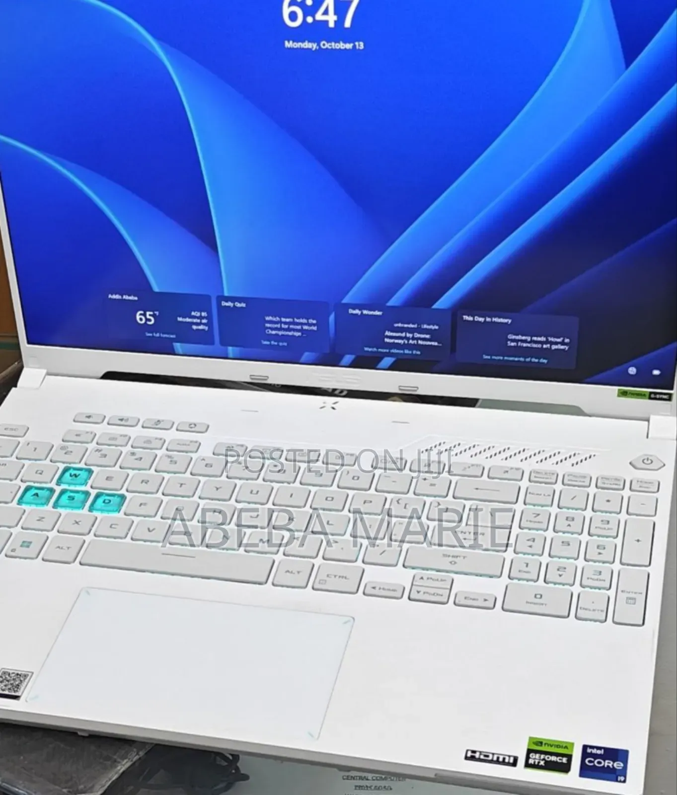 New Laptop Asus TUF Gaming FX504 32GB Intel Core i9 SSD 1T
