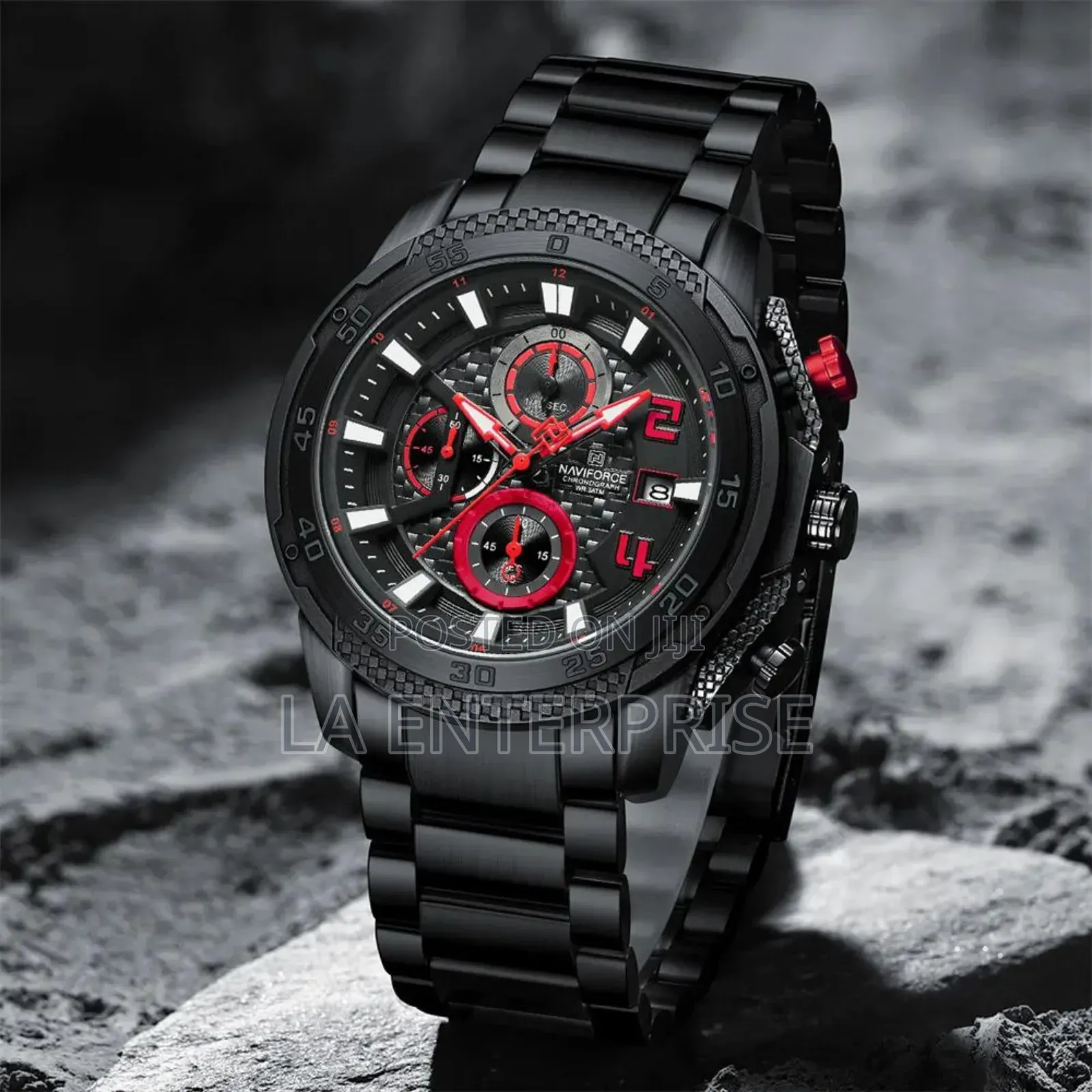 Naviforce Luxury Black Watch
